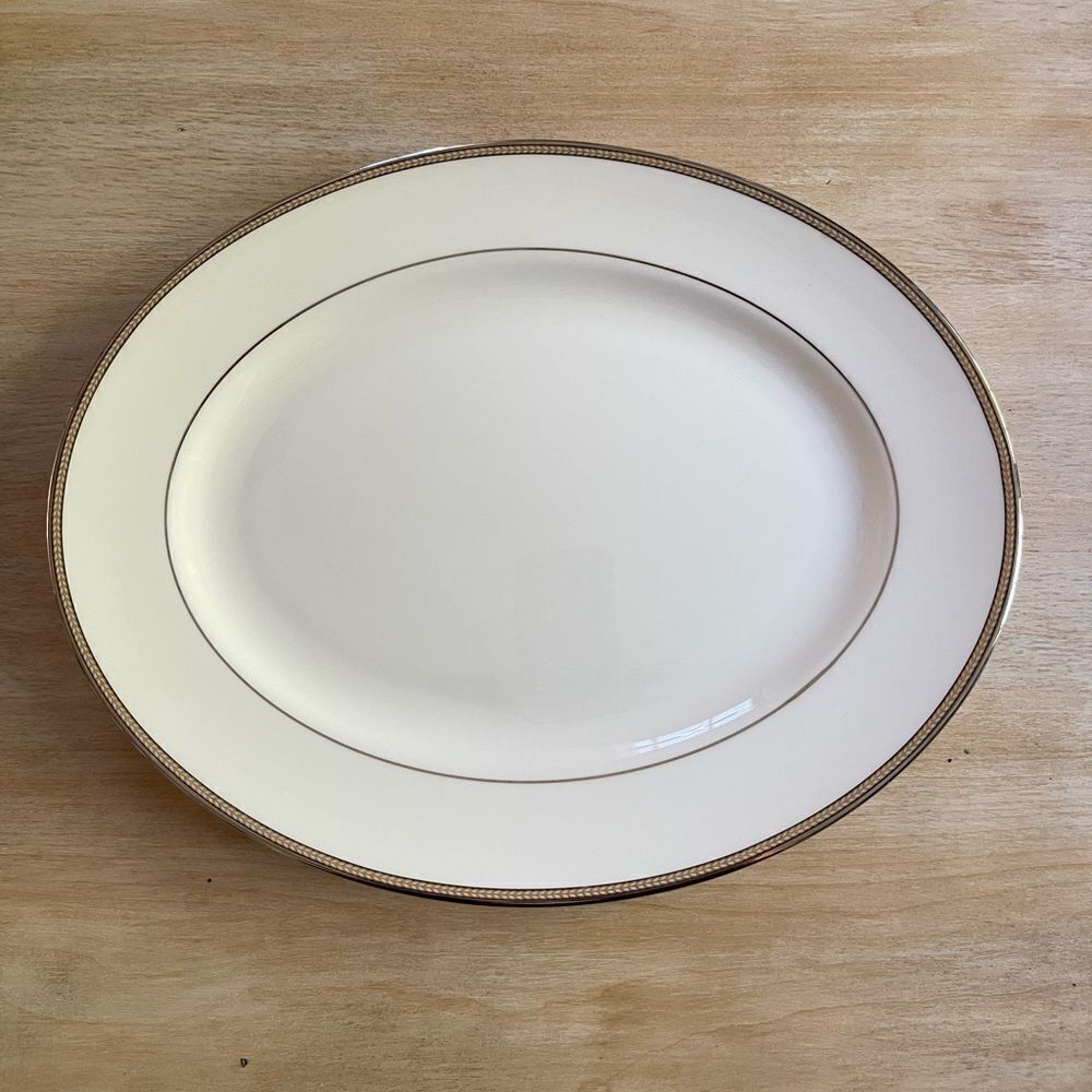 Kate Spade Lenox Sonora Knot 13” serving platter